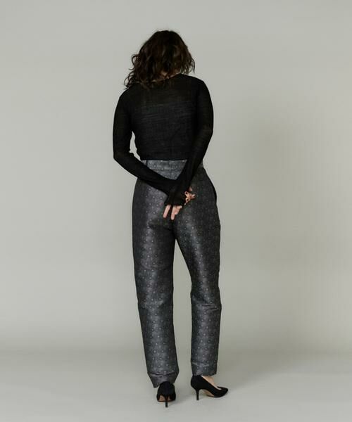 INED / イネド ニット・セーター | シアーギャザープルオーバー | 詳細5