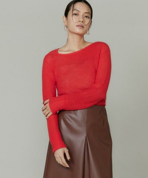 INED / イネド ニット・セーター | シアーモヘアプルオーバー | 詳細1