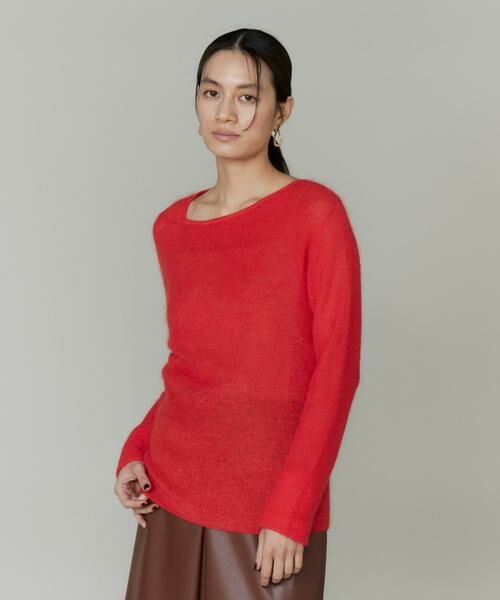 INED / イネド ニット・セーター | シアーモヘアプルオーバー | 詳細6