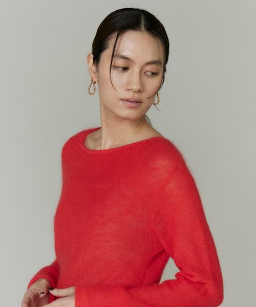 INED / イネド ニット・セーター | シアーモヘアプルオーバー | 詳細8