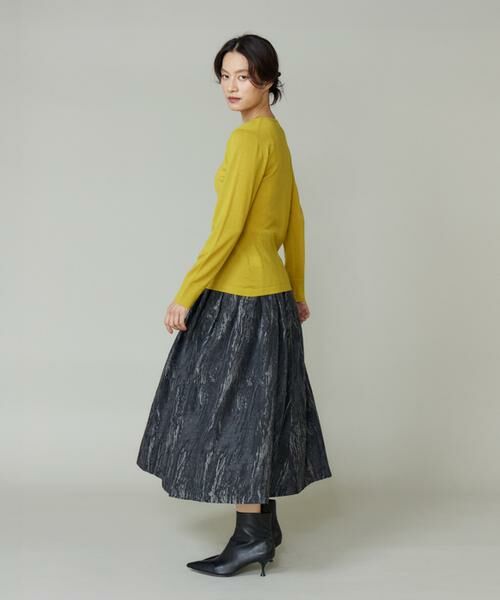 INED / イネド カーディガン・ボレロ | アシンメトリーカーディガン | 詳細10