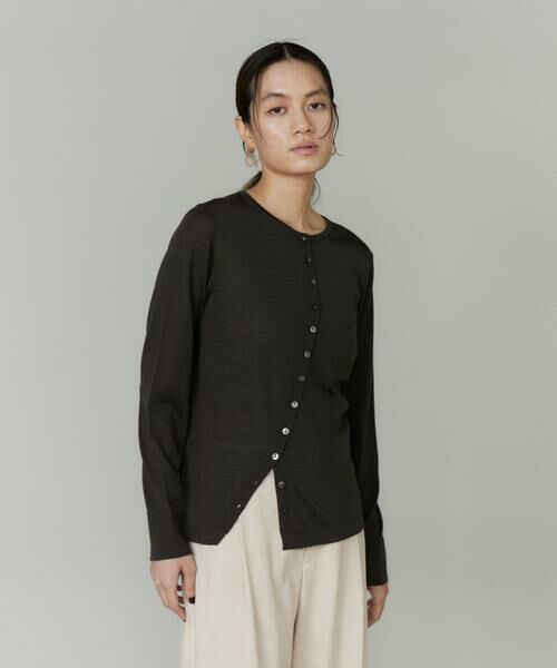INED / イネド カーディガン・ボレロ | アシンメトリーカーディガン | 詳細12