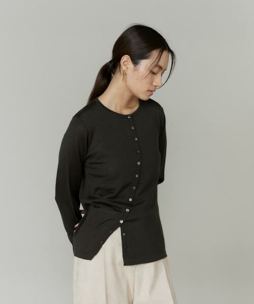 INED / イネド カーディガン・ボレロ | アシンメトリーカーディガン | 詳細13