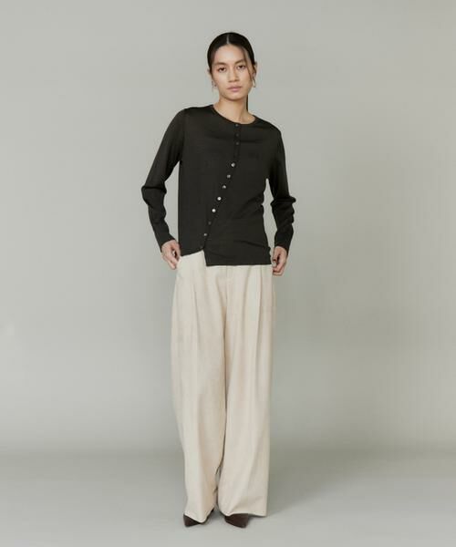 INED / イネド カーディガン・ボレロ | アシンメトリーカーディガン | 詳細2