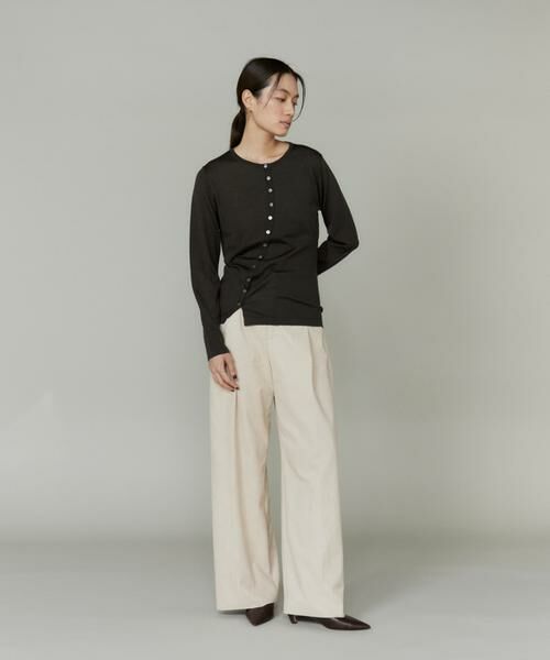 INED / イネド カーディガン・ボレロ | アシンメトリーカーディガン | 詳細8