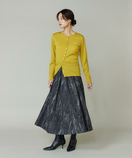 INED / イネド カーディガン・ボレロ | アシンメトリーカーディガン | 詳細9