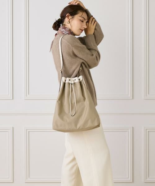 INED / イネド トートバッグ | RITMO tote ナイロンワンショルダートートバッグ《ORSETTO》 | 詳細10