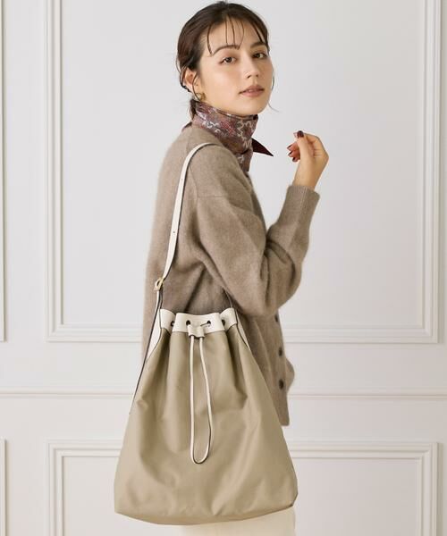 INED / イネド トートバッグ | RITMO tote ナイロンワンショルダートートバッグ《ORSETTO》 | 詳細8