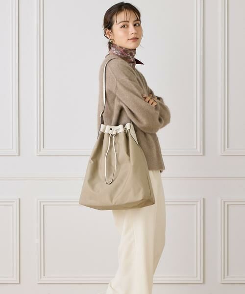 INED / イネド トートバッグ | RITMO tote ナイロンワンショルダートートバッグ《ORSETTO》 | 詳細9