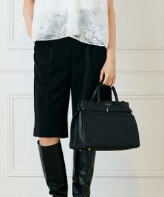 INED / イネド トートバッグ | ポーチ付きレザートートバッグ《CHRISTIAN VILLA》