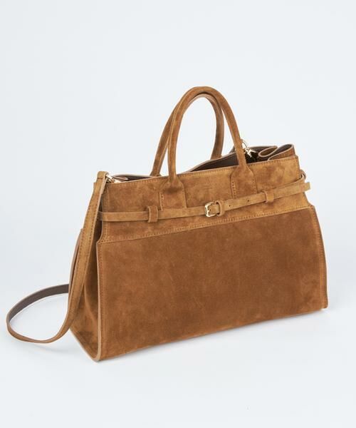 INED / イネド トートバッグ | ポーチ付きレザートートバッグ《CHRISTIAN VILLA》 | 詳細9