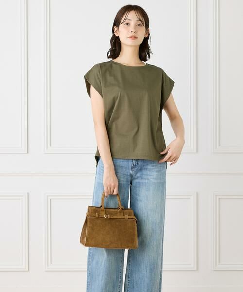 INED / イネド トートバッグ | ポーチ付きレザートートバッグ《CHRISTIAN VILLA》 | 詳細10