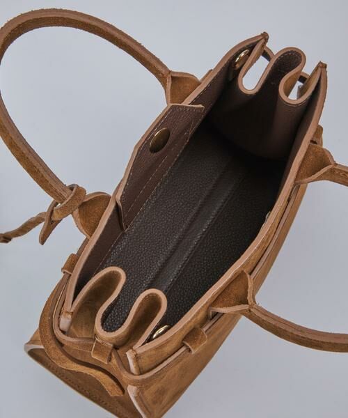 INED / イネド トートバッグ | ポーチ付きレザートートバッグ《CHRISTIAN VILLA》 | 詳細7