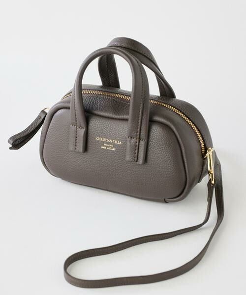 INED / イネド ボストンバッグ | オーバルミニボストンバッグ《CHRISTIAN VILLA》 | 詳細8