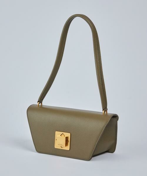 INED/イネド Trapeze Small ショルダーバッグ《ARCADIA》 グリーン 40 INED/イネド Trapeze Small ショルダーバッグ《ARCADIA》 グリーン 40