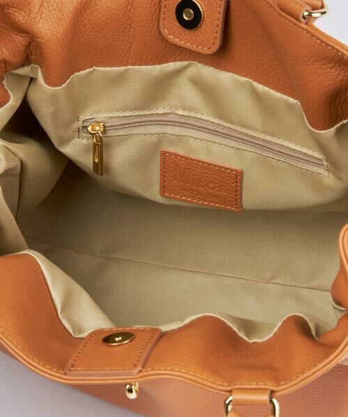 INED / イネド トートバッグ | 金具付きショルダーバッグLarge《MILOS》 | 詳細8