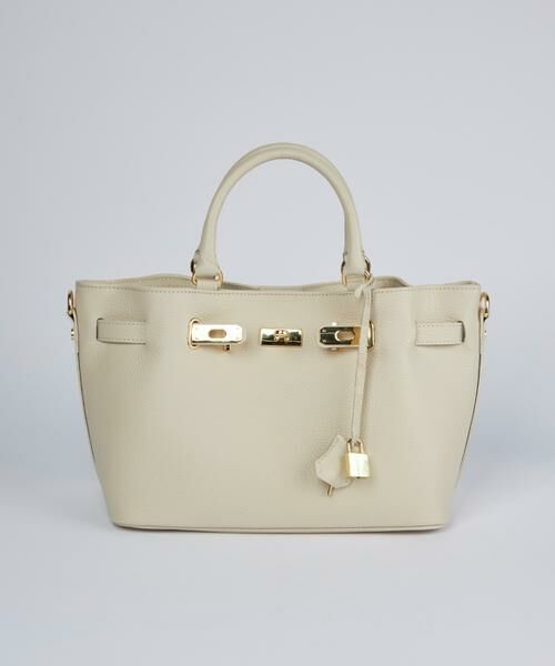 INED / イネド トートバッグ | 金具付きショルダーバッグMedium《MILOS》 | 詳細11