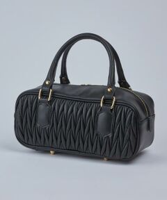 INED / イネド ボストンバッグ | ギャザーボストンバッグ《MARLON》