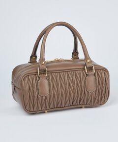 INED / イネド ボストンバッグ | ギャザーボストンバッグ《MARLON》