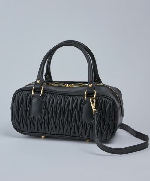 INED / イネド ボストンバッグ | ギャザーボストンバッグ《MARLON》 | 詳細12