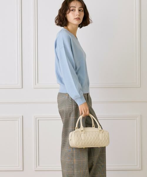 INED / イネド ボストンバッグ | ギャザーボストンバッグ《MARLON》 | 詳細15