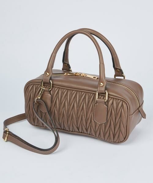 INED / イネド ボストンバッグ | ギャザーボストンバッグ《MARLON》 | 詳細6