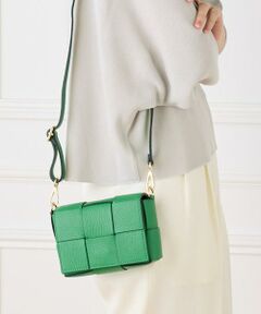 INED / イネド ショルダーバッグ | スクエアメッシュショルダーバッグ《MARLON》