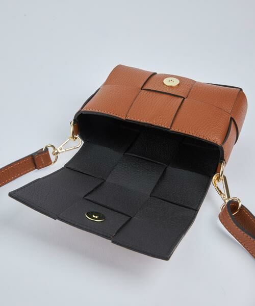 INED / イネド ショルダーバッグ | スクエアメッシュショルダーバッグ《MARLON》 | 詳細4