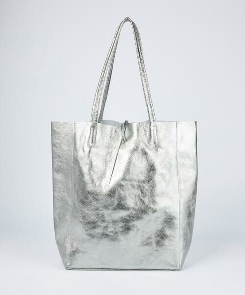 INED / イネド トートバッグ | メタリックビッグトートバッグ《MARLON》 | 詳細3