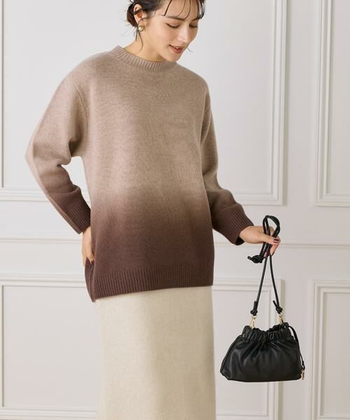 INED / イネド ショルダーバッグ | ドローストリングバッグ《INNUE》 | 詳細9