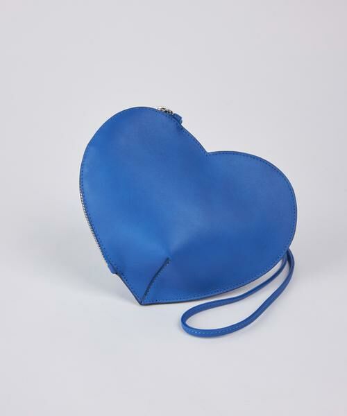 INED/イネド ハートポシェット《MARCO MASI》 ブルー1 40 INED/イネド ハートポシェット《MARCO MASI》 ブルー1 40