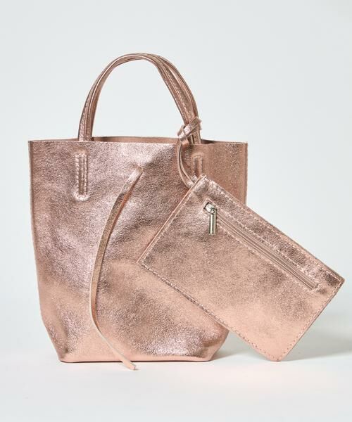 INED / イネド トートバッグ | メタリックミニトートバッグ《MILLELA FIRENZE》 | 詳細1