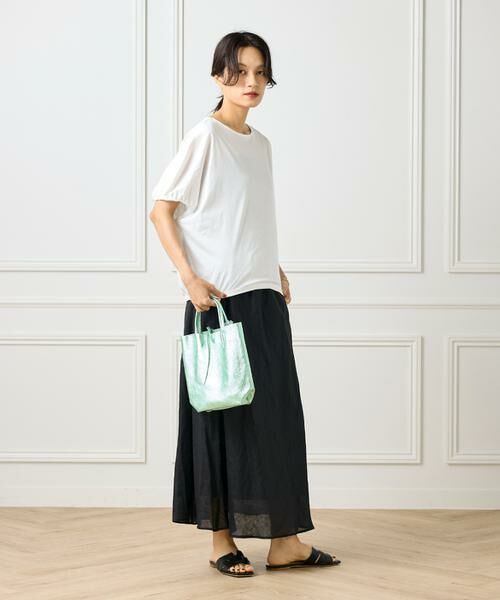 INED / イネド トートバッグ | メタリックミニトートバッグ《MILLELA FIRENZE》 | 詳細11