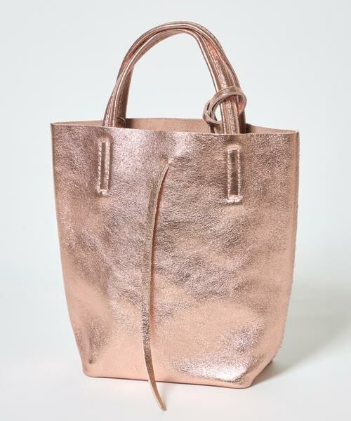 INED / イネド トートバッグ | メタリックミニトートバッグ《MILLELA FIRENZE》 | 詳細2