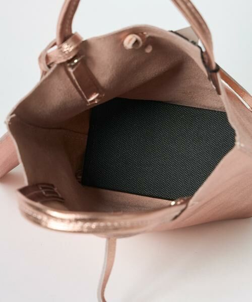 INED / イネド トートバッグ | メタリックミニトートバッグ《MILLELA FIRENZE》 | 詳細6