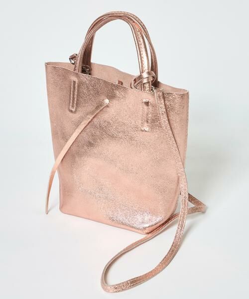 INED / イネド トートバッグ | メタリックミニトートバッグ《MILLELA FIRENZE》 | 詳細7
