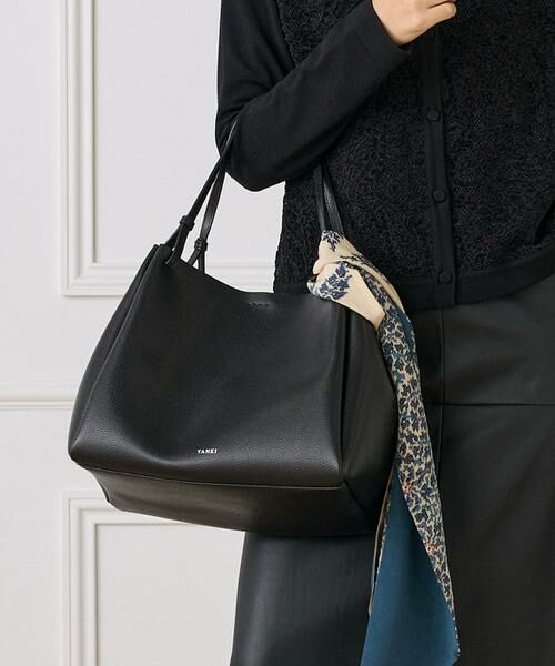 INED / イネド トートバッグ | SOFT SHRINK レザートートバッグ《YAHKI》 | 詳細1