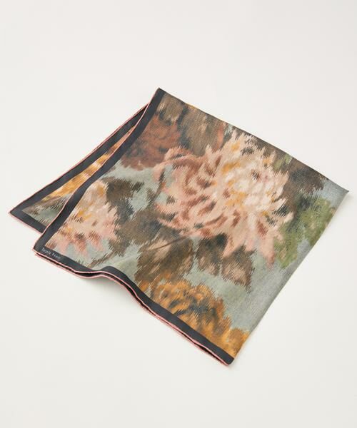 INED / イネド マフラー・ショール・スヌード・ストール | Classical Dani Scarf スカーフ《Tapis Noir》 | 詳細4