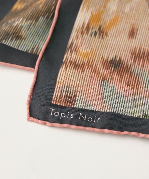 INED / イネド マフラー・ショール・スヌード・ストール | Classical Dani Scarf スカーフ《Tapis Noir》 | 詳細5