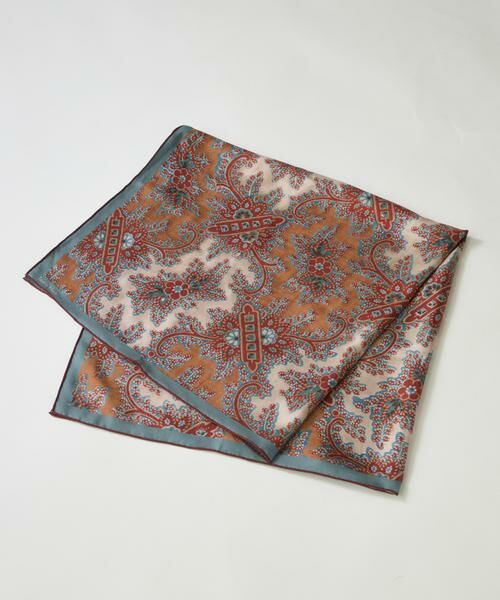 INED / イネド マフラー・ショール・スヌード・ストール | Classical Danica Scarf スカーフ《Tapis Noir》 | 詳細5