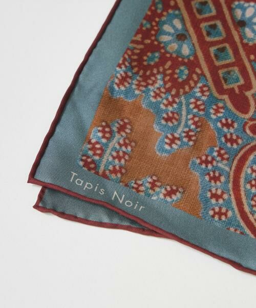 INED / イネド マフラー・ショール・スヌード・ストール | Classical Danica Scarf スカーフ《Tapis Noir》 | 詳細7