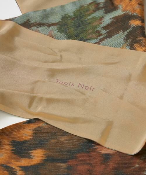 INED / イネド マフラー・ショール・スヌード・ストール | Slim Dani Scarfスリムスカーフ《Tapis Noir》 | 詳細5