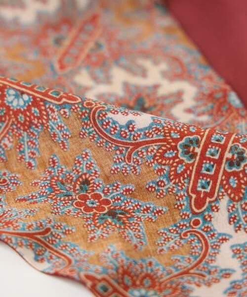 INED / イネド マフラー・ショール・スヌード・ストール | Slim Danica Scarf スリムスカーフ《Tapis Noir》 | 詳細5