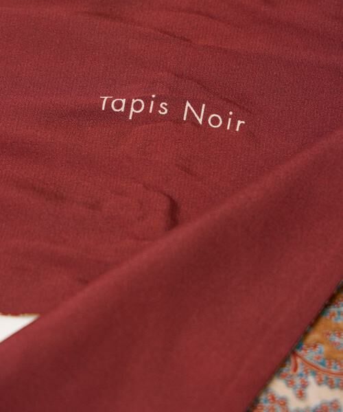 INED / イネド マフラー・ショール・スヌード・ストール | Slim Danica Scarf スリムスカーフ《Tapis Noir》 | 詳細6