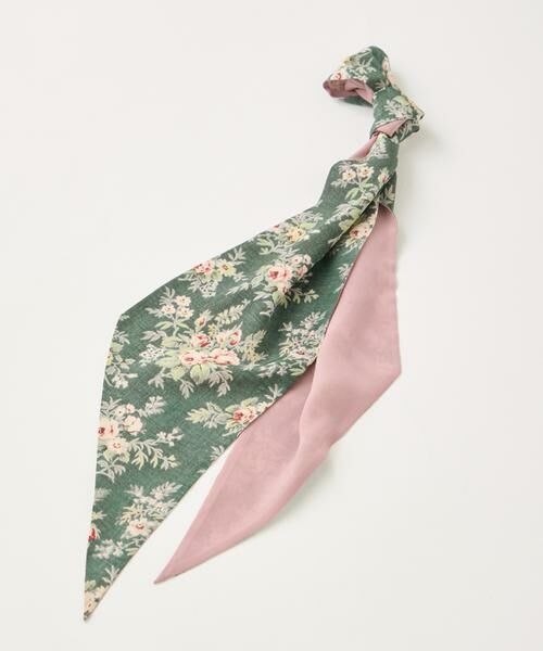 INED / イネド マフラー・ショール・スヌード・ストール | Slim Darcy Scarf スリムスカーフ《Tapis Noir》 | 詳細4