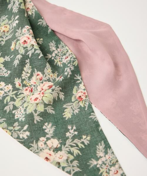 INED / イネド マフラー・ショール・スヌード・ストール | Slim Darcy Scarf スリムスカーフ《Tapis Noir》 | 詳細5