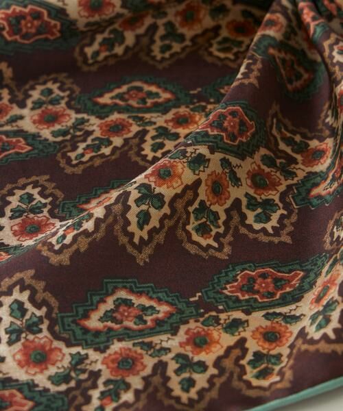 INED / イネド マフラー・ショール・スヌード・ストール | Small Classical Dara Scarf スカーフ《Tapis Noir》 | 詳細6