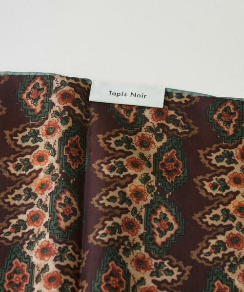 INED / イネド マフラー・ショール・スヌード・ストール | Small Classical Dara Scarf スカーフ《Tapis Noir》 | 詳細7