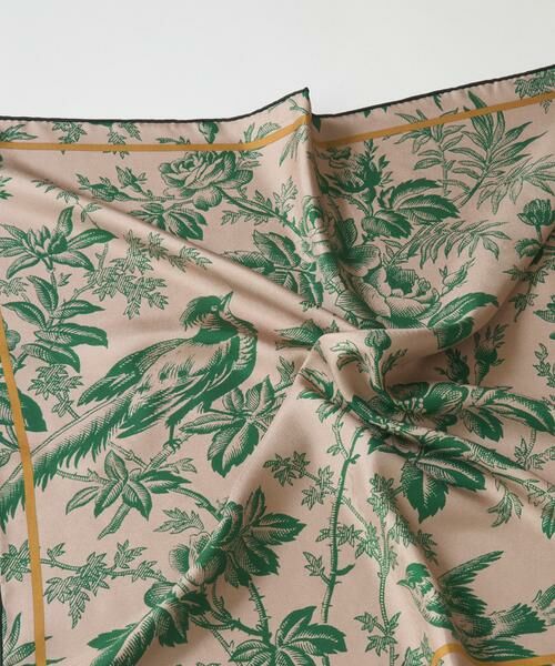 INED / イネド マフラー・ショール・スヌード・ストール | Small Classical Darlene Scarf スカーフ《Tapis Noir》 | 詳細7