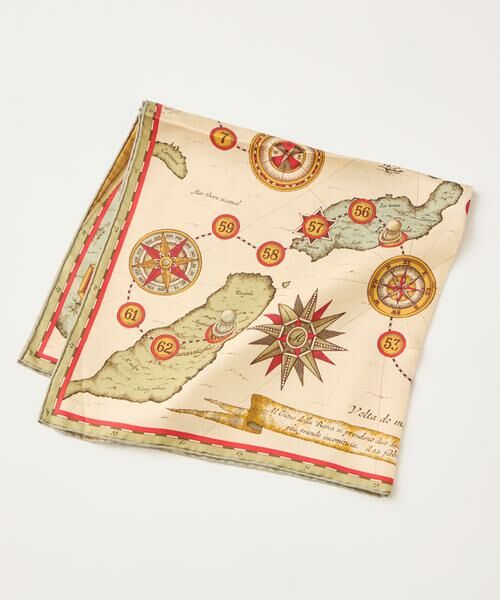 INED / イネド マフラー・ショール・スヌード・ストール | シルクスカーフ モノポリ《manipuri》 | 詳細1